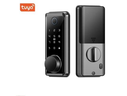 bot chytry zamek lh5 tuya cerny