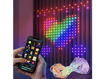 bot chytry dynamicky led zaves 3x3 m