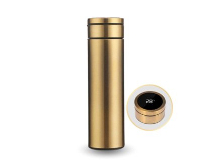 BOT Chytrá termoska s vyměnitelnými bateriemi zlatá