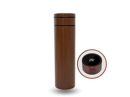 BOT Chytrá termoska s vyměnitelnou baterií hnědá