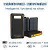 BOT Powerbank solarny do samolotu SP6 4 panele 25000mAh z latarką (7)