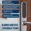BOT Inteligentna klamka TTLock H1P z przyciskami srebrna (5)