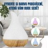 BOT Smart aroma difuzér B5 bílá a světle hnědé dřevo 400ml (1)