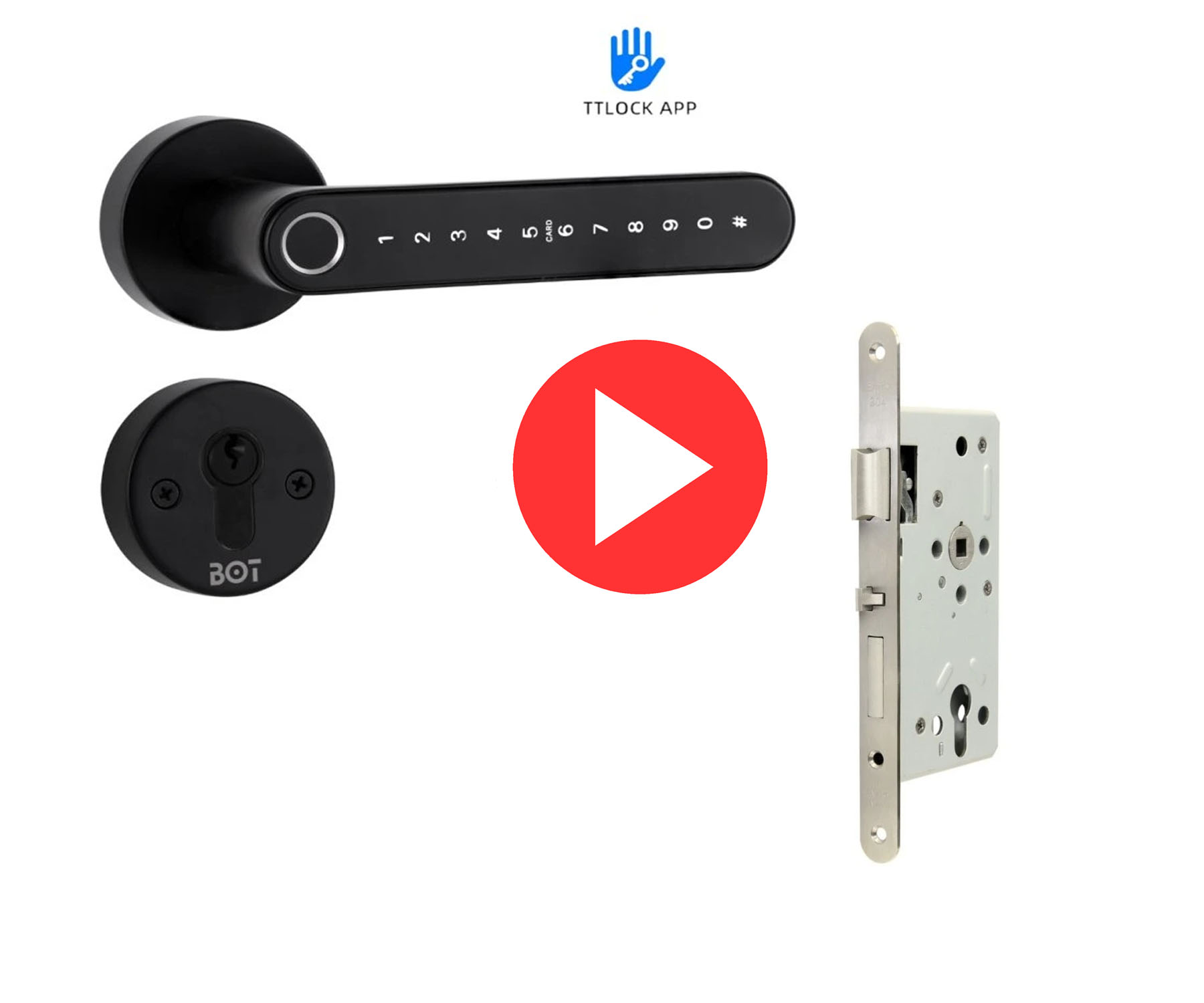 Objavte dokonalú kombináciu pre inteligentné zamykanie: Inteligentná kľučka H21 a samozamykací zámok.