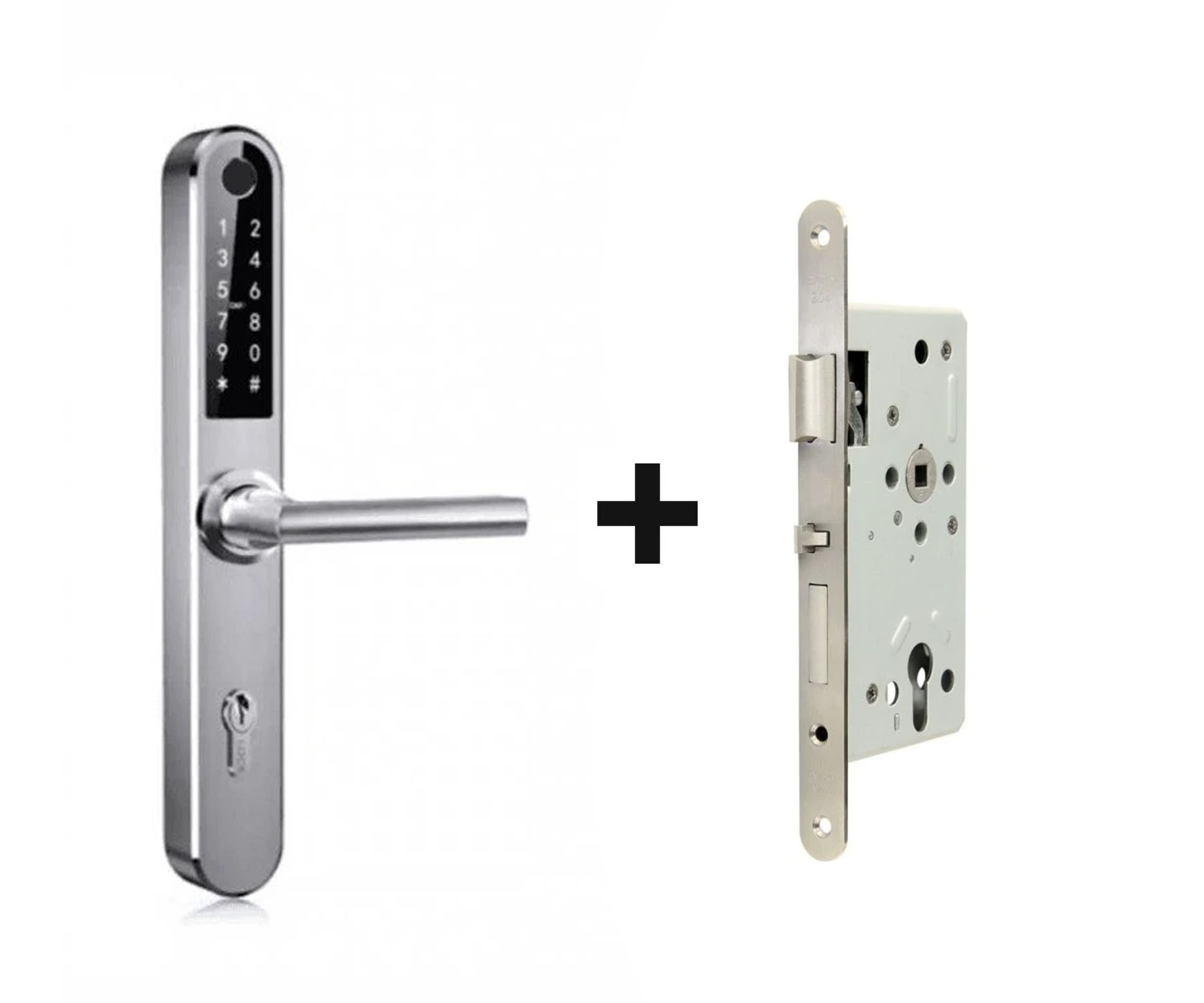 Inteligentné riešenie pre automatické zamykanie dverí: Kombinácia kľučky BOT H1 a samozamykacieho zádlabu Richter