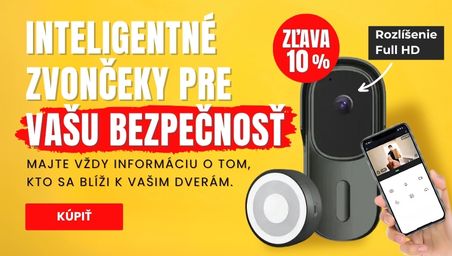 Inteligentné zvončeky pre vaše bezpečie