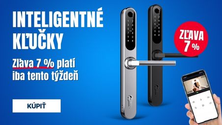 Zlava 7% na inteligentne klucky