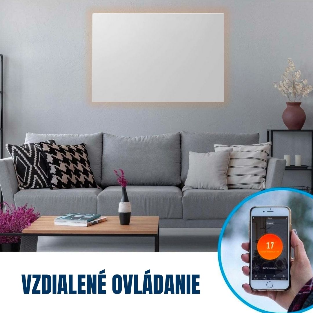 Karbónový vykurovací panel BOT CPH1 diaľkovo ovládaný