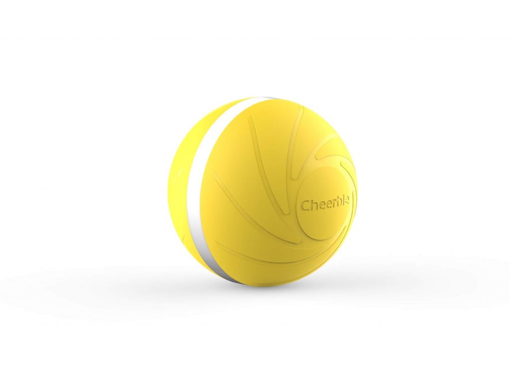 CHEERBLE WICKED BALL Interaktívna lopta pre psov a mačky žltý
