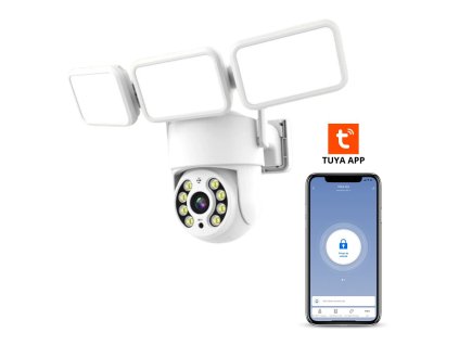 BOT Chytrá vonkajšia WiFi kamera FLC1 Floodlight PTZ (1)