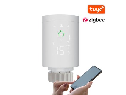 BOT Inteligentná ZigbeeWiFi termostatická hlavica TH5 Tuya (1)