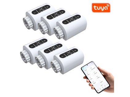 BOT Chytrá termostatická hlavica TH4 Tuya (3)