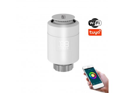 BOT Chytrá Zigbee/WiFi termostatická hlavica TH2 Tuya Smart