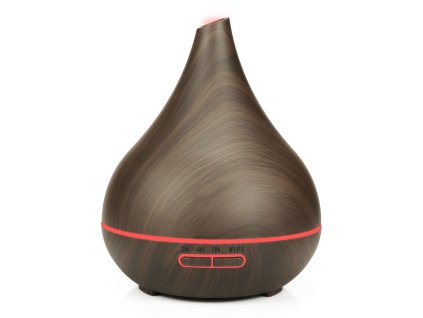 1083 bot aroma difuzer b1 ovladani tlacitky tmave hnede drevo
