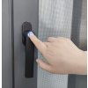 bot smart kľučka pre plastové okná wl1 strieborná 2