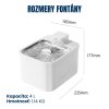 Fontána pre domácich miláčikov WF1, WiFi, 4 l (10)