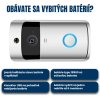 SOLO Inteligentný zvonček A1 WiFi s kamerou 720p strieborný (7)