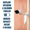 BOT Vonkajšia múdra IP Wi-Fi kamera A3 so solárnym panelom 7