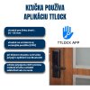 BOT Inteligentná kľučka TTLock H2 čierna (20)