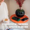 SK BOT Solární powerbanka SP5 1 panel 30000mAh s kabely (1)