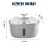 BOT Fontána pre domácich miláčikov K15, 2,5 l (6)