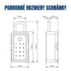 BOT Inteligentná schránka na kľúče KB1 (12)