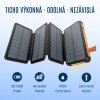 BOT Solárna powerbanka SP6 4 panely 25000mAh
