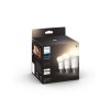 philips hue white set 3x žiarovka led e27 a60 9w 800lm 2700k ip20 1