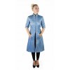 Prošívaný kabát světlemodrý | Fancy Light Blue Coat