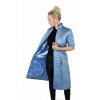 Prošívaný kabát světlemodrý | Fancy Light Blue Coat