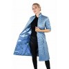 Prošívaný kabát světlemodrý | Fancy Light Blue Coat