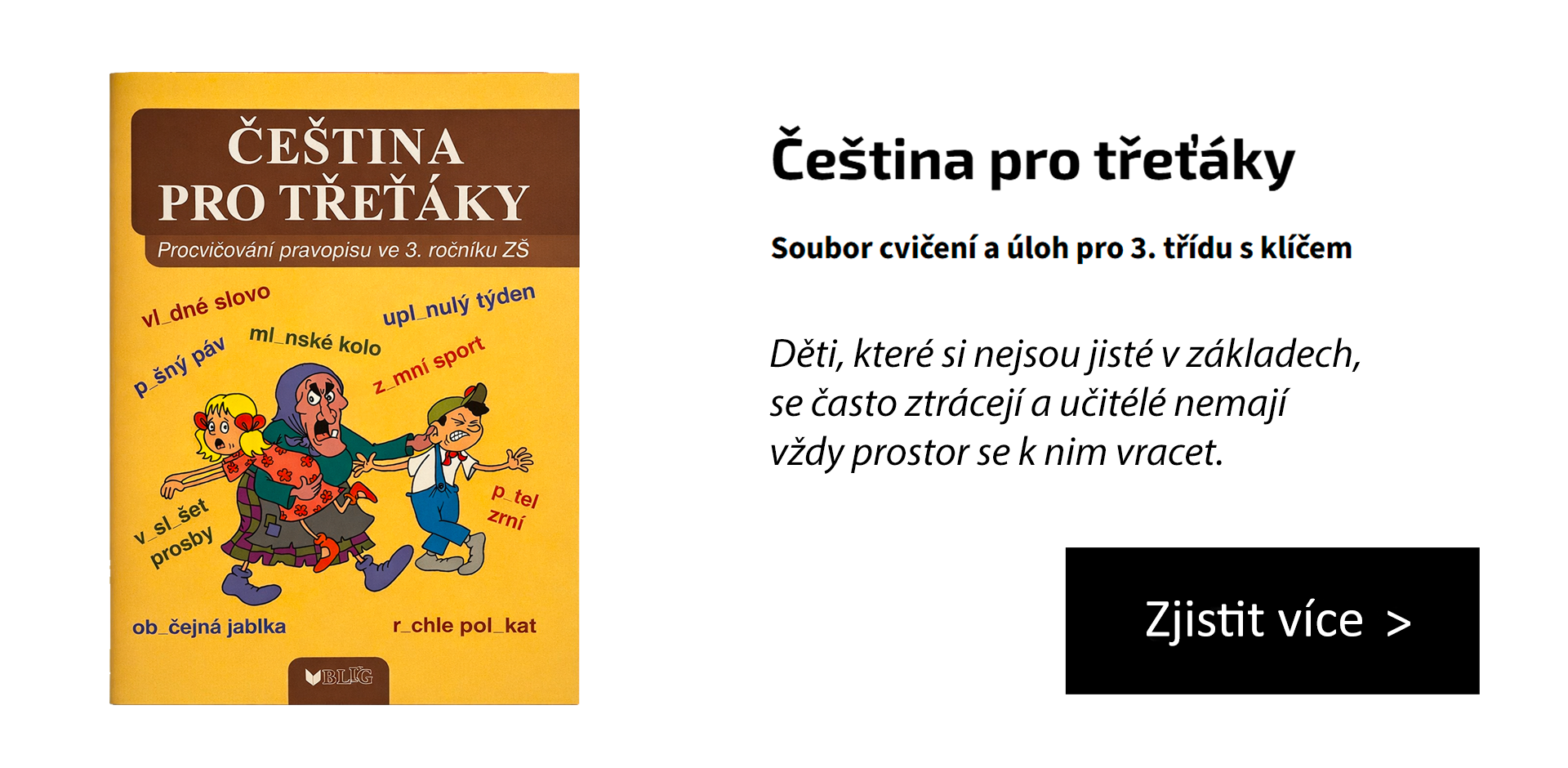 Čeština pro třeťáky