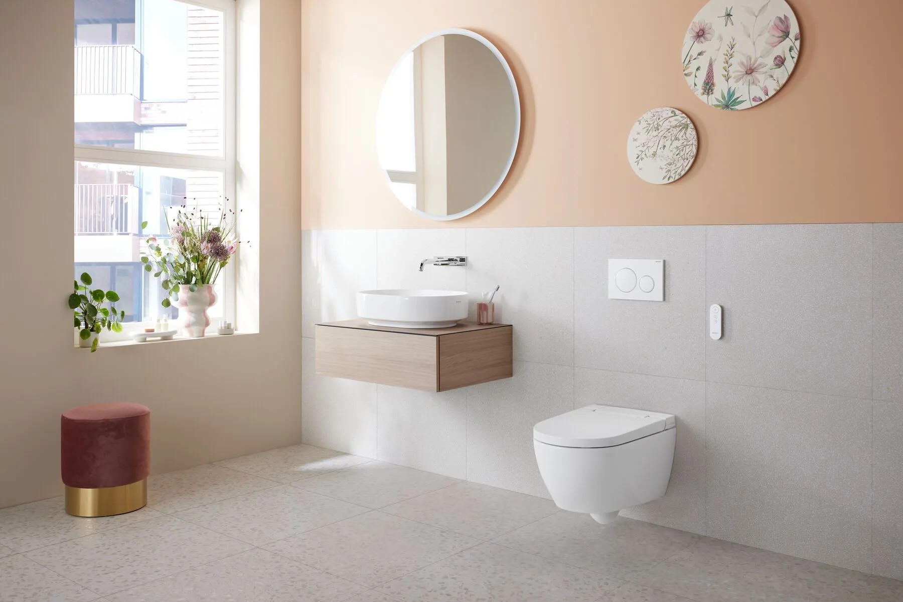 Geberit AquaClean Alba v modernej kúpeľni
