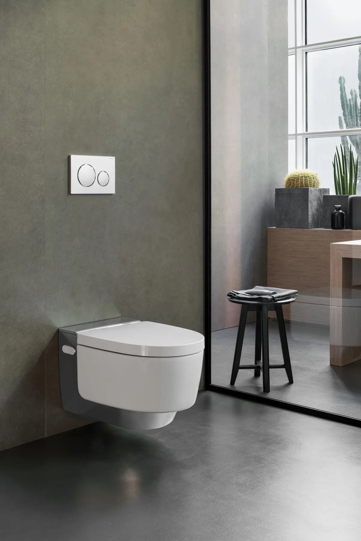 Geberit AquaClean Mera v svetlom interiéri