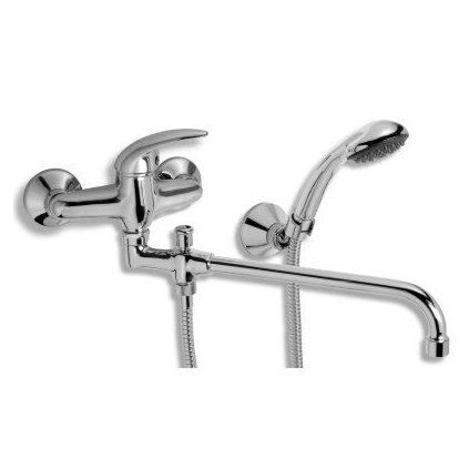 Vaňová paneláková batéria 100 mm METALIA 55, chróm