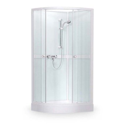 Sprchový box SIMPLE 800x800, biela
