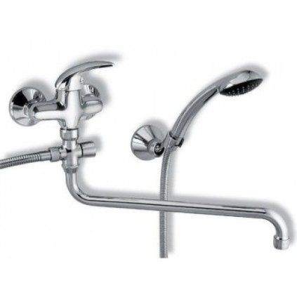 Vaňová paneláková batéria 100 mm METALIA 55 - chróm