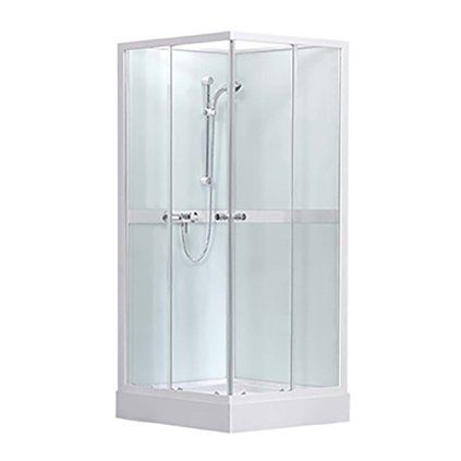 Sprchový box SIMPLE SQUARE 800x800, biela