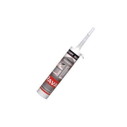 Silikónový tmel RAVAK Professional, biely
