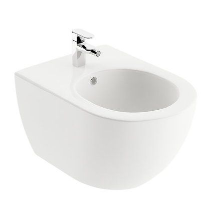 Bidet Uni Chrome závesný biely
