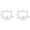 Gigant Pro Flat Sprchová vanička 1200x900 mm, biela