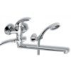 Vaňová paneláková batéria 100 mm METALIA 55, chróm