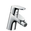 Bidetová batéria Hansgrohe Focus s výpusťou chróm