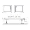 Gigant Pro SET Panel pravý 1200 x 900mm