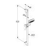 Kludi DIVE sprchová súprava sDive 1S 60 cm, chróm