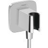 Hansgrohe FixFIit Q Prípojka hadice s držiakom sprchy, chróm