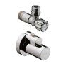 Hansgrohe rohový ventil s krytkou DN15, chróm