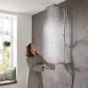 Crometta E - Showerpipe 240 1jet s termostatom, chróm
