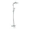 HG CROMETTA E Showerpipe 240 1jet s vaňovým termostatom, chróm
