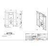 JOMOTech modul pre WC s podom.spl.s mont.držiakov a madiel